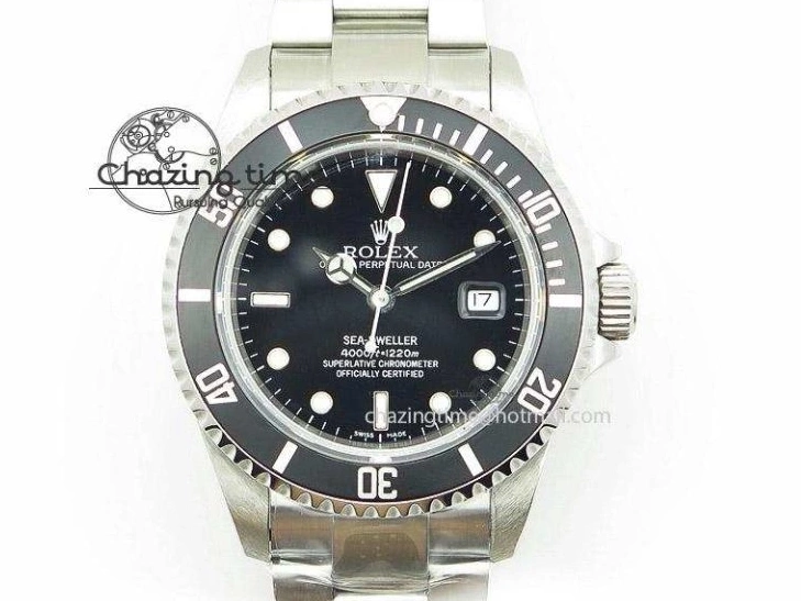 Black Black Rubber Strap on A7750 Best Daytona Ceramic Pusher Black 5GF Edition Dial Gray 0825